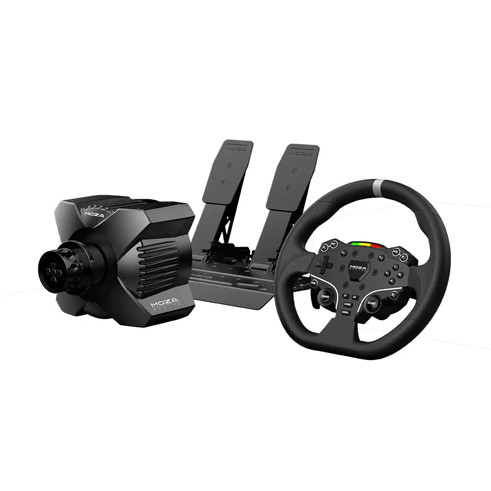 MOZA R3 Racing Wheel and Pedals for PC