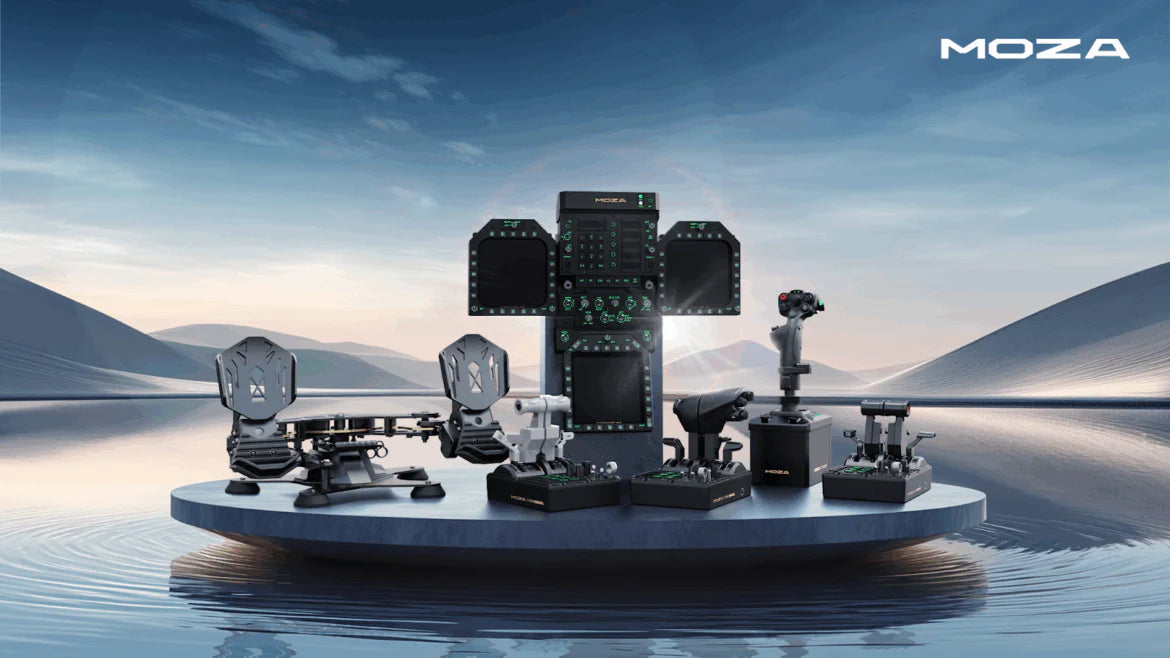 Rule the Sky: MOZA Releases a Full Flight Sim Ecosystem at FlightSimExpo 2025